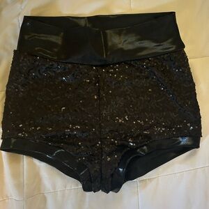 Balera women’s sequined dance shorts
